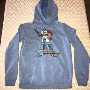 Transformer hoody size Small in boys. Super cute